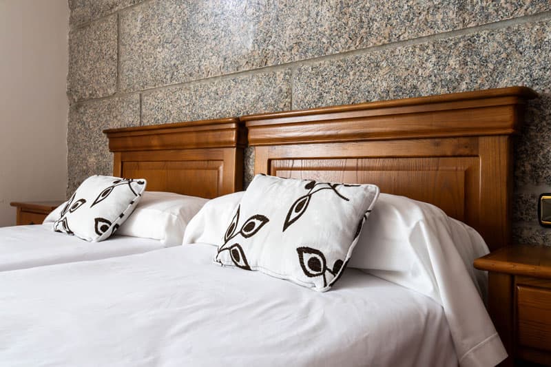 Así son las habitaciones de nuestro hotel rural