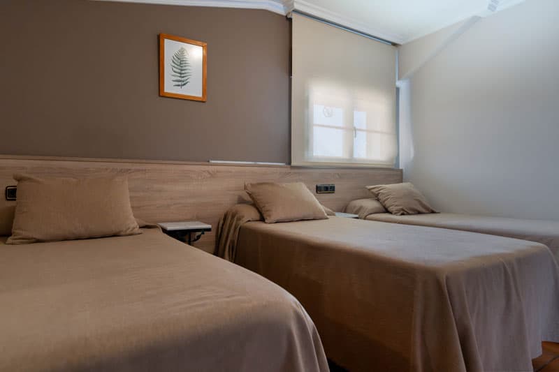 Así son las habitaciones de nuestro hotel rural