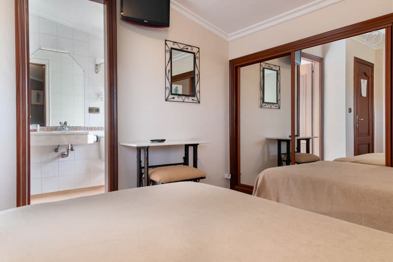Así son las habitaciones de nuestro hotel rural