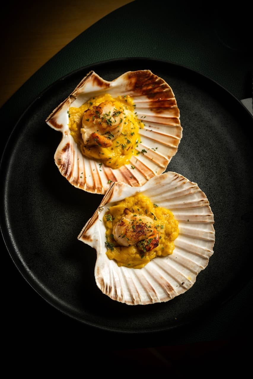 Platos del Restaurante de Os Castaños