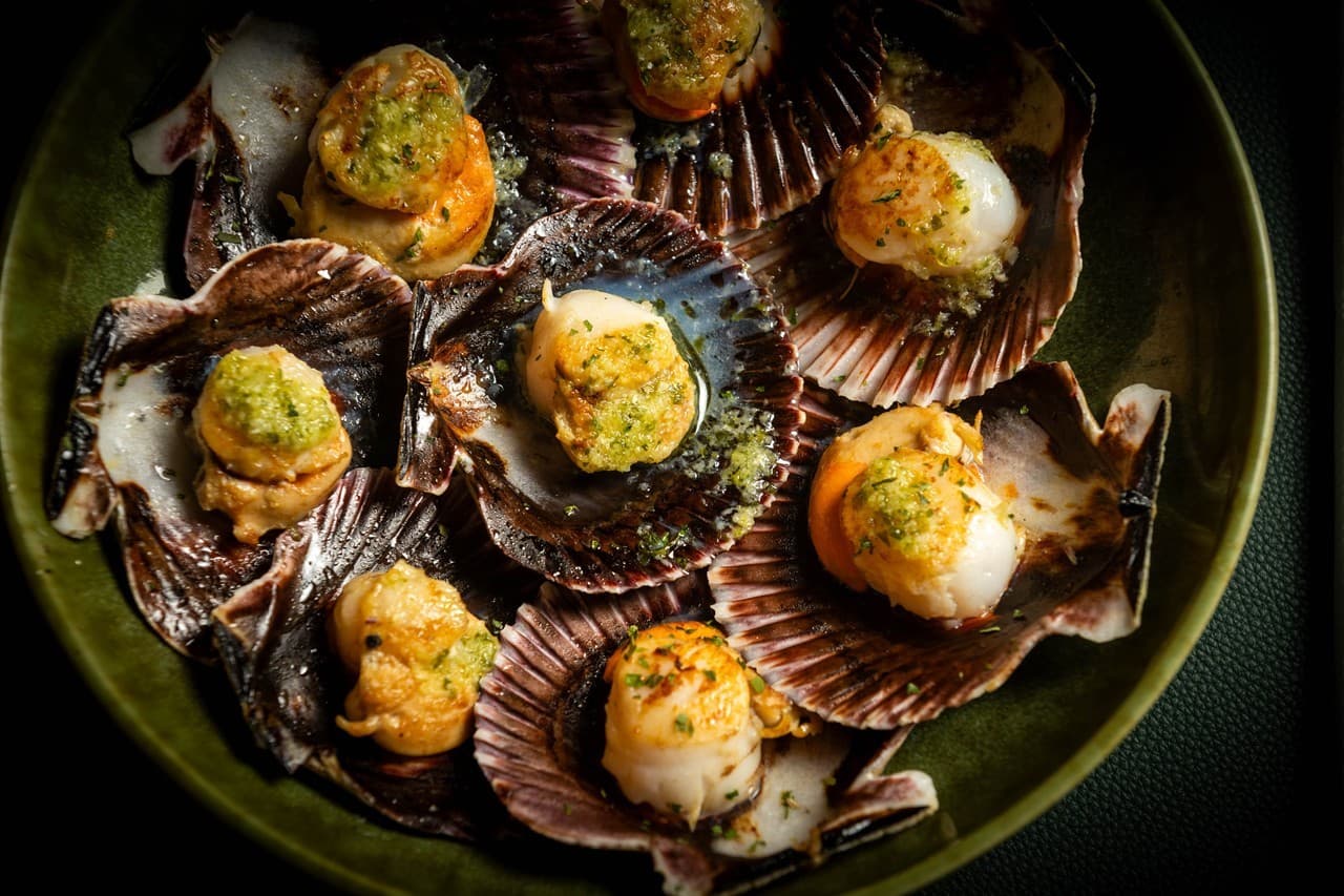 Platos del Restaurante de Os Castaños