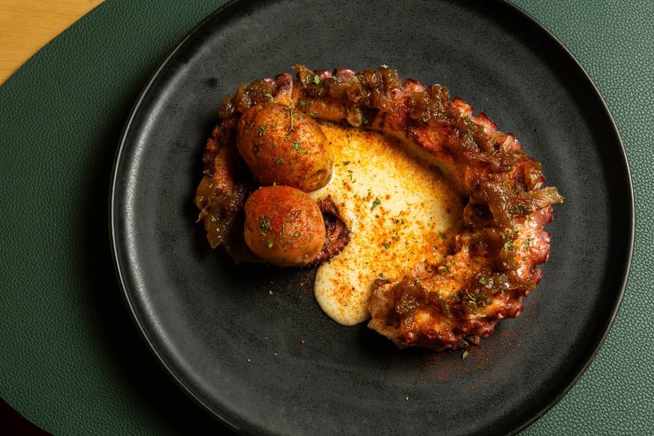 Platos del Restaurante de Os Castaños