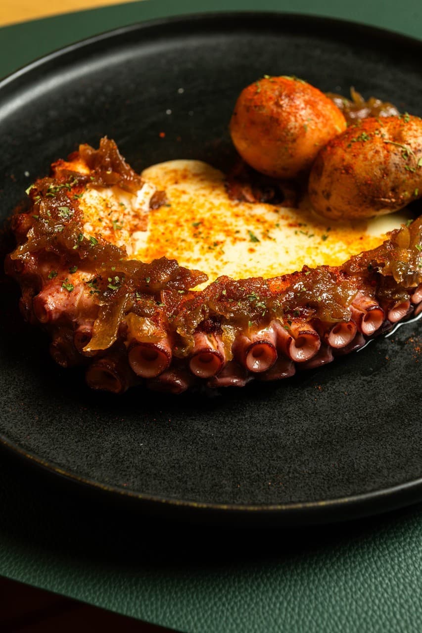 Platos del Restaurante de Os Castaños