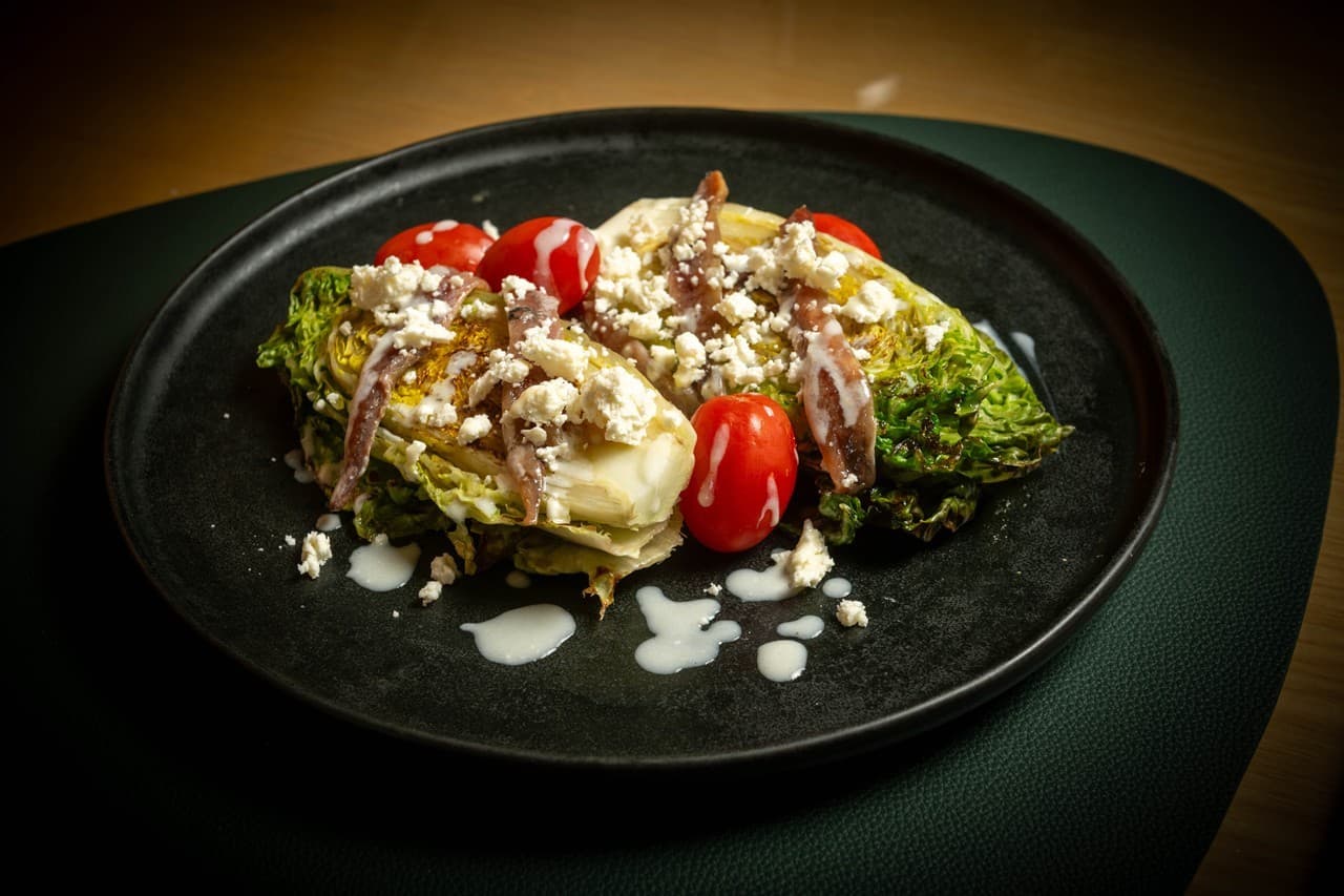 Platos del Restaurante de Os Castaños