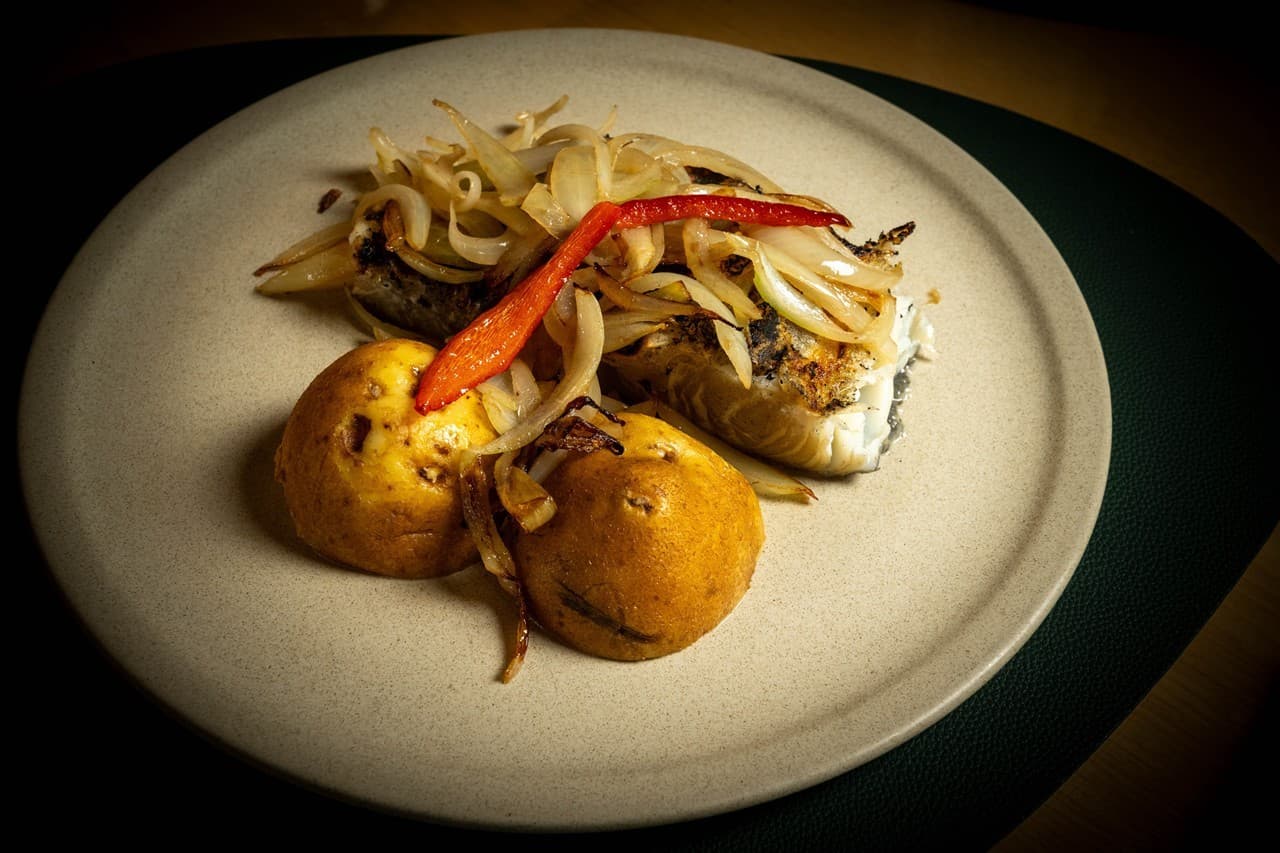 Platos del Restaurante de Os Castaños